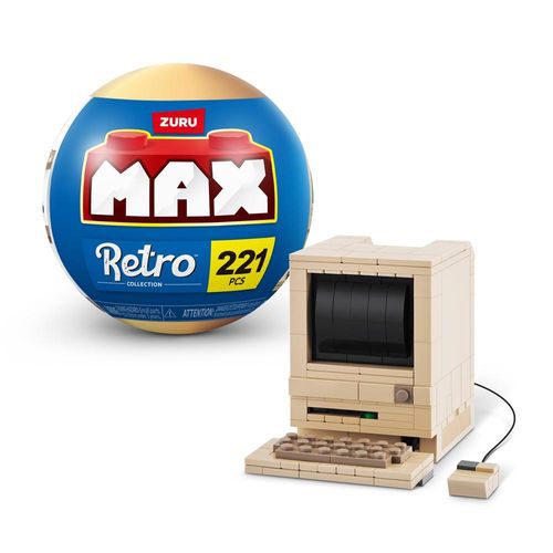 Blocos de montar max premium retrô - computador 221 pçs