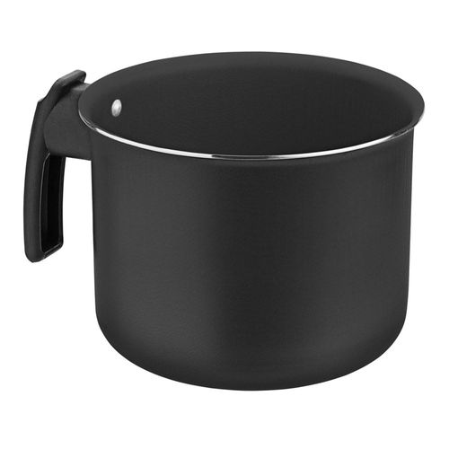 Leiteira 14 cm AA Preto Luz