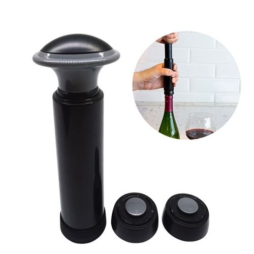 Bomba à Vácuo para Vinhos Com Marcador de Data Adega Prana