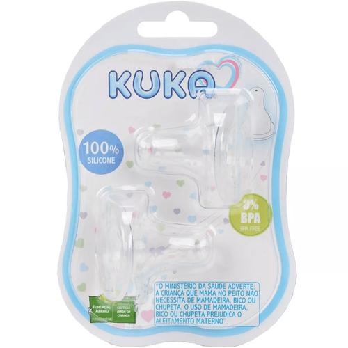 Bico Kuka Universal Silicone com 2 unidades