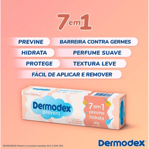 Dermodex Prevent com 60g Reckitt Benckiser