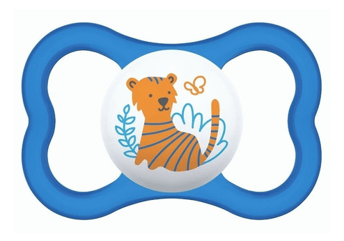 Chupeta Mam Air +6 Meses Azul com 1 Unidade (Diversas Estampas)