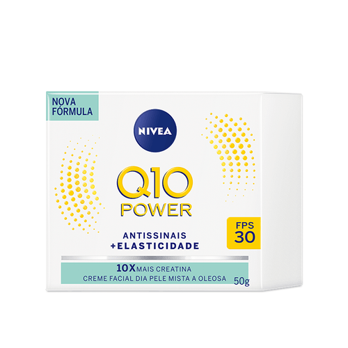 Nívea Q10 Power Antissinais Creme Facial Dia FPS30 50g