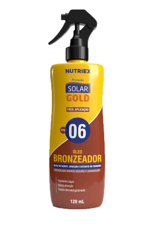 Óleo Bronzeador Gold FPS6 120mL