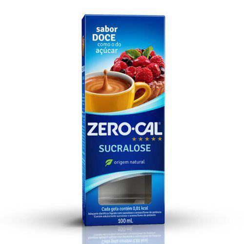 Adocante Zero Cal Sucralose Gotas 100Ml