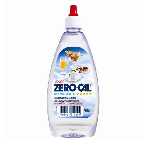 Adocante Zero Cal Sacarina Gotas 200Ml