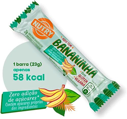 Bananinha Nutry sem Açúcar 30G