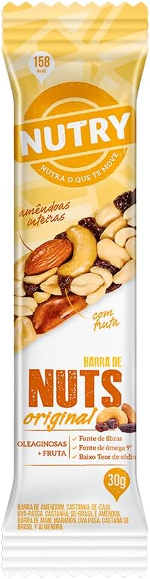 Barra de Cereal Nutry Nuts Classica 25g