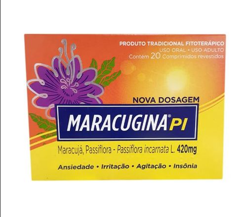 Maracugina Pi 420Mg com 20 comprimidos