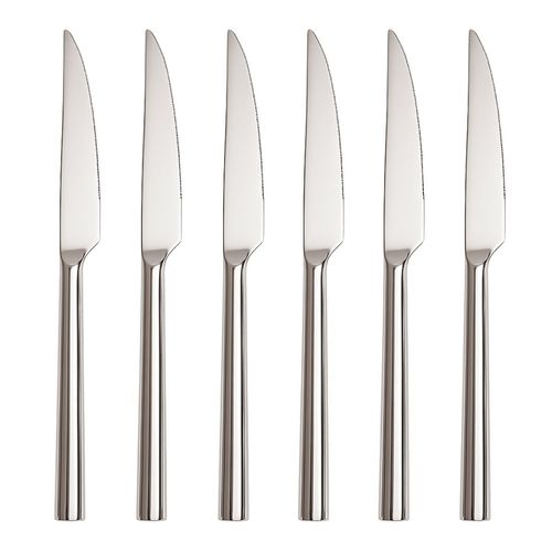 Jogo 6 Facas Italianas Mesa Posta Sobremesa Teseo Salvinelli