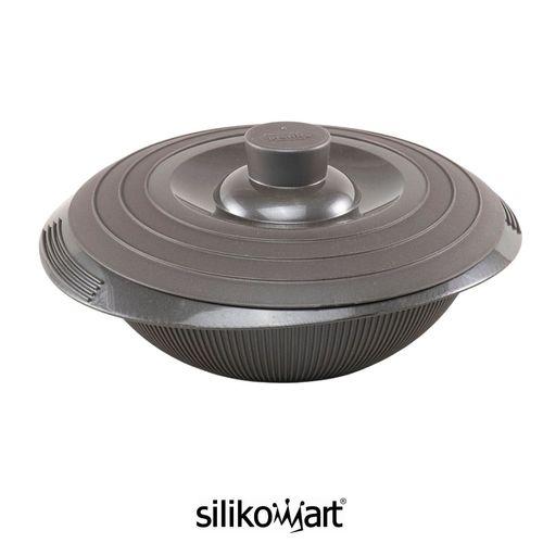 Tigela de Silicone Cozimento Vapor 20cm Legumes Silikomart