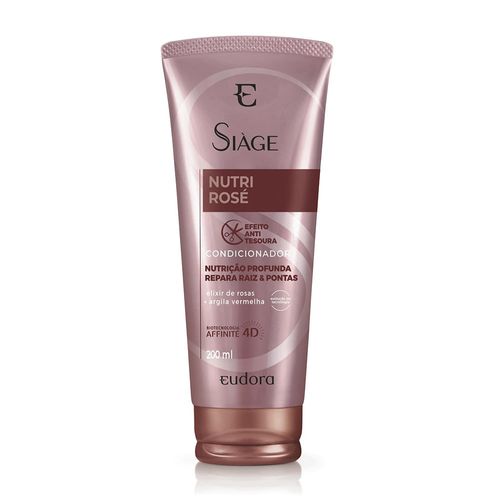 Condicionador Eudora Siàge Nutri Rosé 200ml