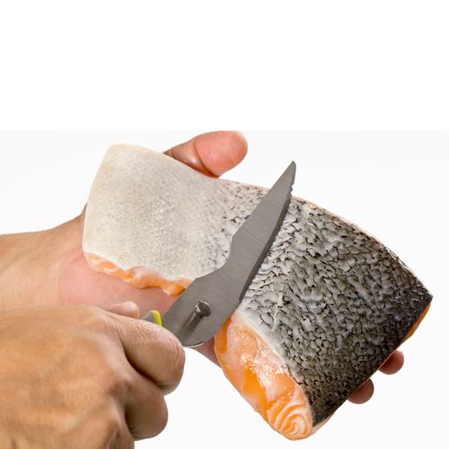 Kit Peixe Panela Wok Grelha Tesoura Borrifador Spray Prana