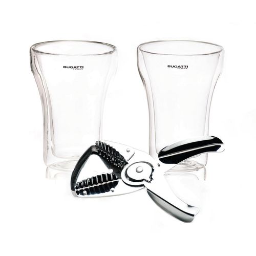 Kit Espremedor de Limão Laranja Prana e Copo 350ml Bugatti