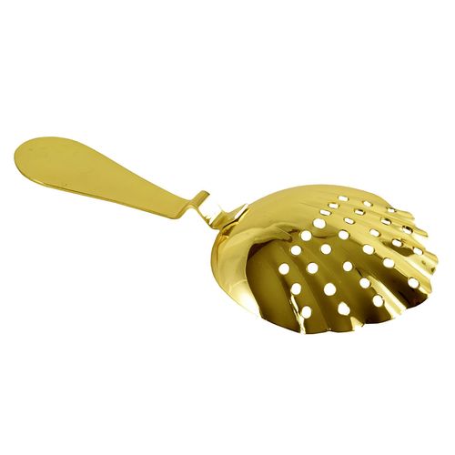 Coador Julep Dourado Drink Coquetel Bartender Profissional