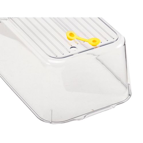 Suporte para Geladeira 30x16cm Acrílico com Alça Organizador