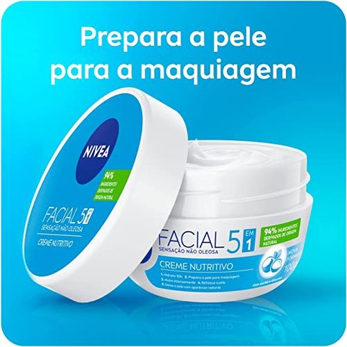 Creme Hidratante Nívea Facial Nutritivo Diurno 100G