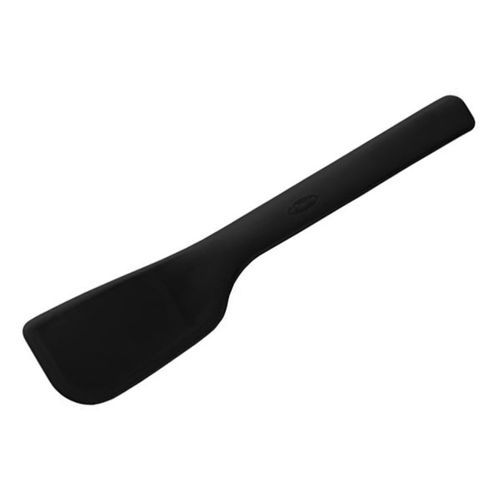 Espátula 2 em 1 Preta Raspadora Seladora Silicone Chef'n