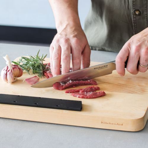 Faca Chef Carne Aço Japonês Forjado 8" com Capa KitchenAid