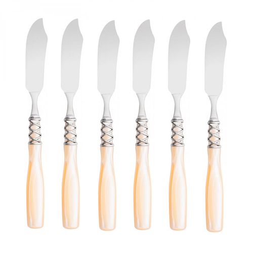 Faca para Peixe 6 Peças Cozinha Mesa Posta Arianna Bugatti