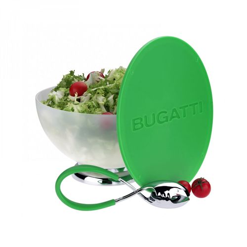 Pegador de Salada Carne Massa Pinça Verde Kiss Bugatti