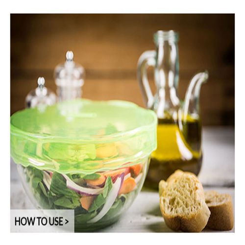 Kit 3 Tampas Silicone Ajustável Multiuso  Cozinha Silikomart