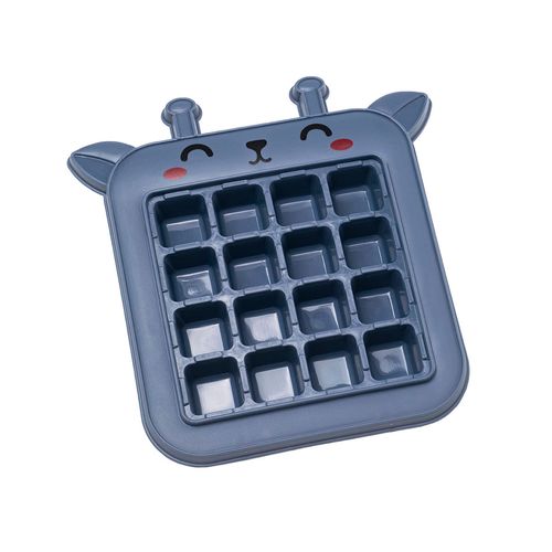 Forma de Gelo Infantil  Divertida Girafa Azul 16 Cavidades