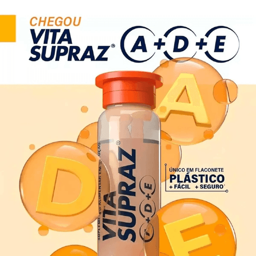 Polivitamínico Vita Supraz A + D + E 1 flaconete de 3ml