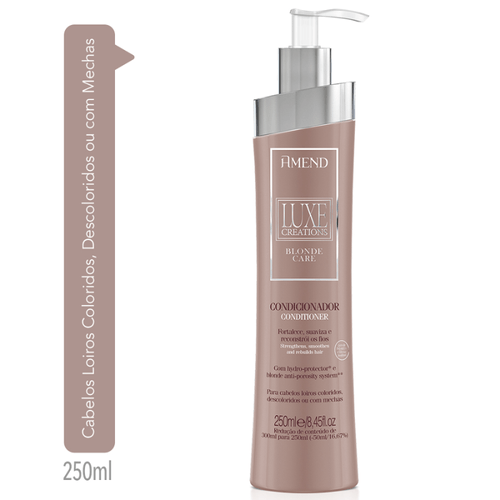 Condicionador Amend Luxe Creations Blonde Care 250ml