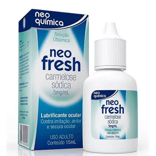 Neo Fresh 5Mg/Ml Solucao Oftalmica 15Ml