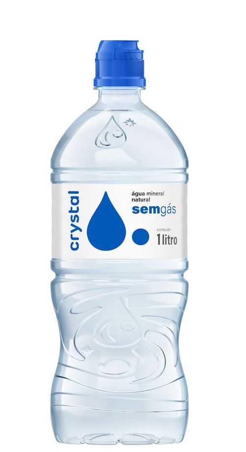 Agua Mineral Sem Gas Crystal Sport 1L