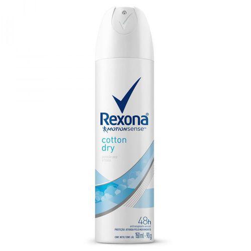 Desodorante Aerossol Rexona Cotton Dry Women 150mL