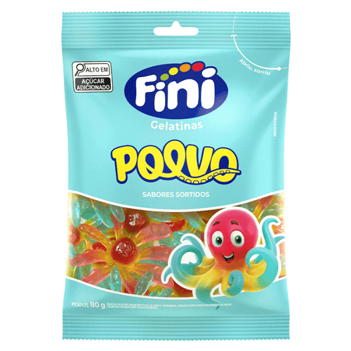 Fini Bala Gelatina Polvo 80gr