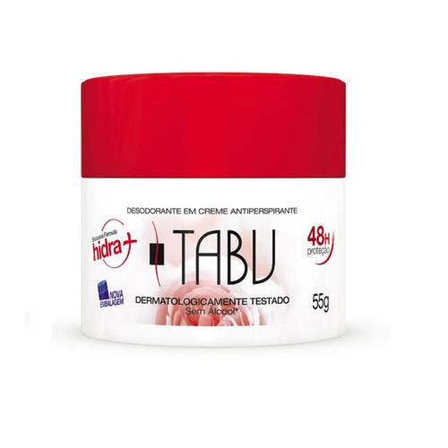 Desodorante Creme Tabu 55G