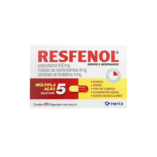 Resfenol Com 5 Capsulas