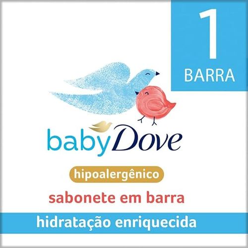 Sabonete Dove Baby Hidratação Enriquecida 75G