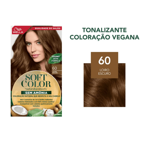 Tonalizante Soft Color 60 Louro Escuro
