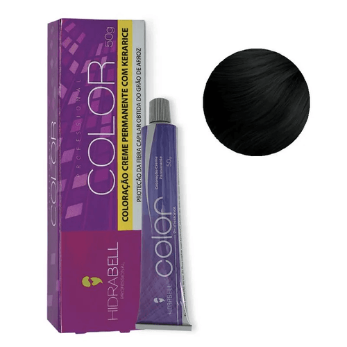 Tonalizante Hidrabell Kit 1.0 Preto