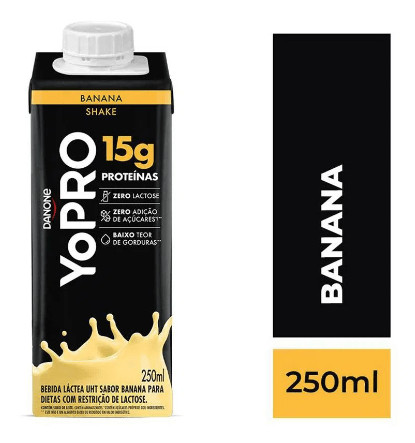 Bebida Lactea Yopro Protein Banana 250ml