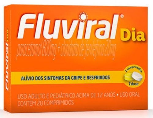 Fluviral Dia Com 20 Comprimidos Hypera