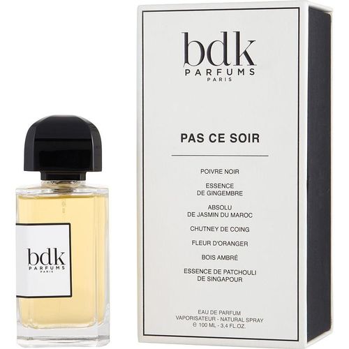 Perfume Unisex Bdk Pas Ce Soir Eau De Parfum 100 ML
