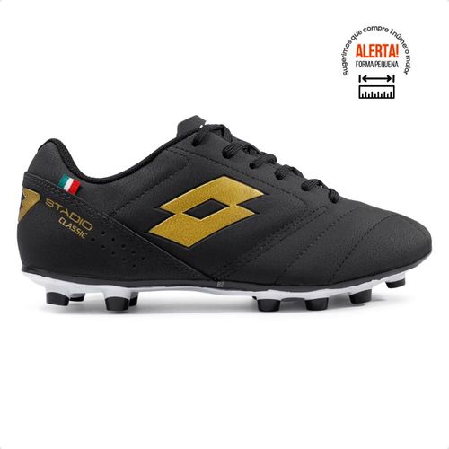 Chuteira Campo Lotto Stadio Classic B700 Masculina