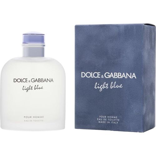 Perfume Masculino D & G Light Blue Dolce & Gabbana Eau De Toilette Spray 200 Ml