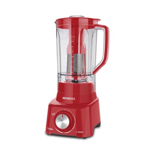 Liquidificador Mondial Turbo L-900 FR Vermelho - 220V