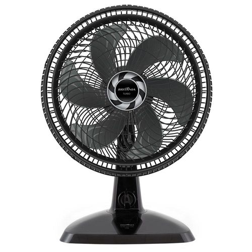 Ventilador de Mesa 40cm 6 Pás Britânia Super Turbo BVT405 155W Preto 127V
