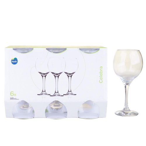 Conjunto de Taças para Agua 6 Peças 400ml Celebra Nadir