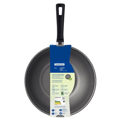 Frigideira Wok 28cm Antiaderente Tramontina Loreto 20395/728 Vermelha