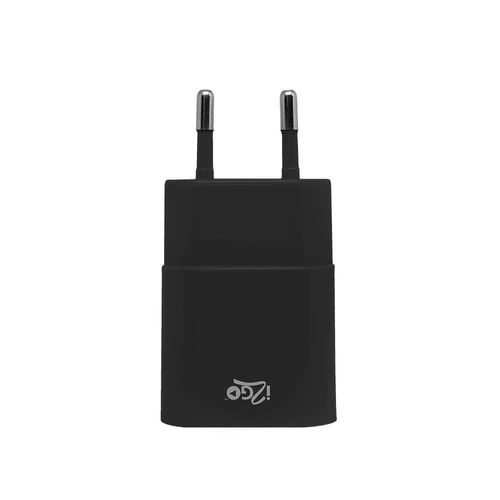 Kit Carregador Parede I2GO I2GKIT001BK Tipo-C Preto