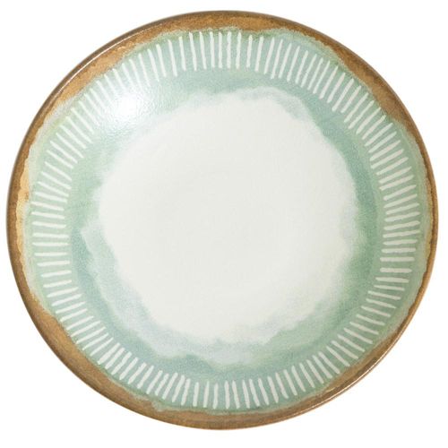 Prato Fundo de Cerâmica 21cm Mediterrâneo Porto Brasil Coup