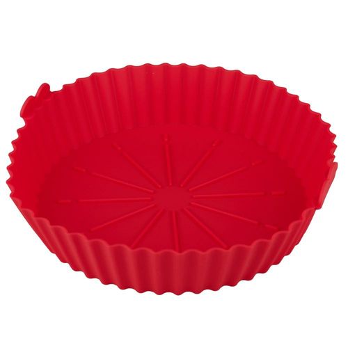 Forma para AirFryer Redonda Silicone 23cm 1200ml CookPop Cazza Sortida